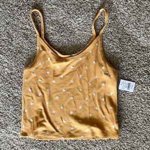 american eagle flower tank